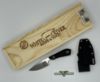 M1 Caper Black Burlap MagnaCut - Front