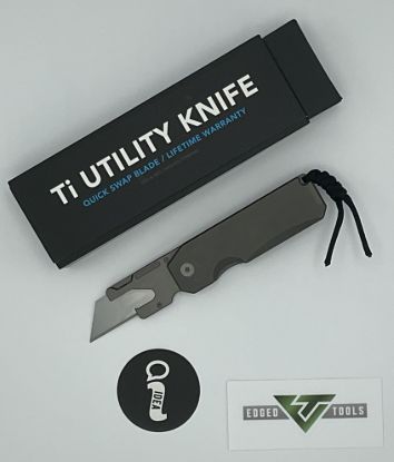 BigIDesign TI Utility Knife - Front